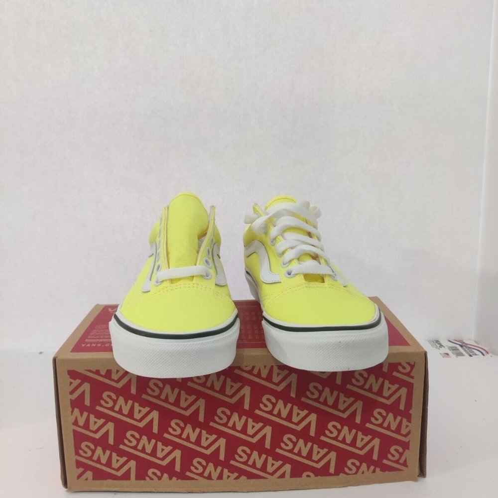 Vans Old Skool (Neon) Lemon Tonic/ Tr White VN0A4U3BWT7 Size 5.0 NIB - Picture 4 of 7